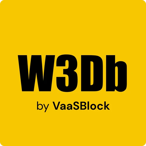 VaasBlock W3DB logo