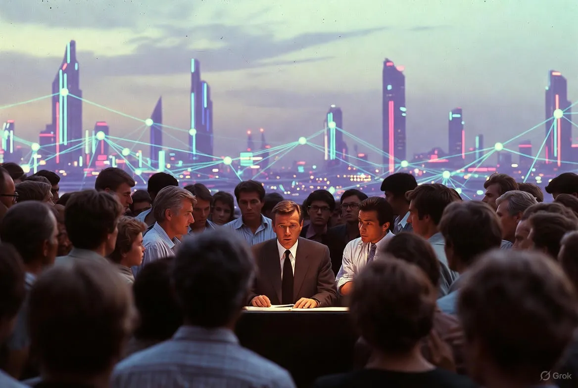 Man Ansering All Of Their Questions One By One